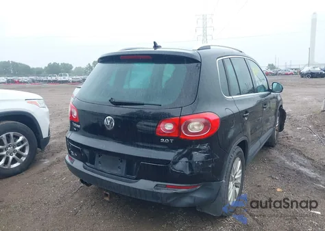 2009 Volkswagen Tiguan Se из США, поврежденный, VIN WVGAV75N09W527223